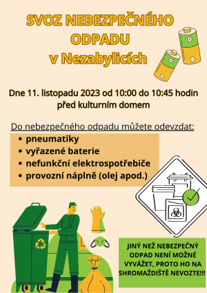 Svoz nebezpečného odpadu